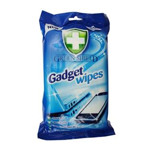 Green Shield Gadget Wipes na obrazovky, laptopy, telefony vlhčené ubrousky 50 ks